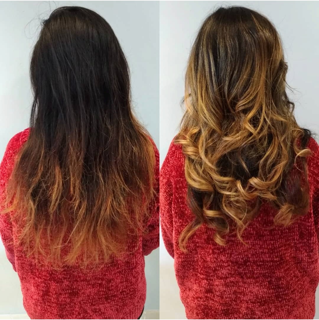 Caramel balayage by Kirsten